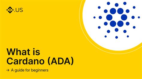 What Is Cardano Ada A Guide For Beginners Binance