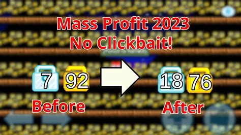 Mass Item Ini Auto Cuan Hampir Triple Profit Dari Modal Growtopia