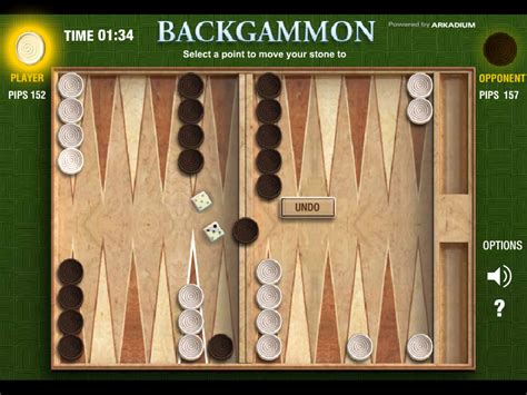 Backgammon Fun Logic Game