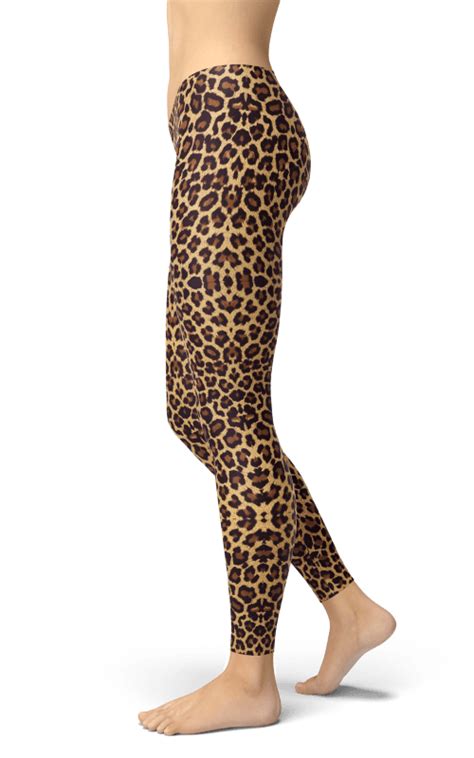 Wild Leopard Leggings Gym Fitness And Sports Clothing Gearbaron