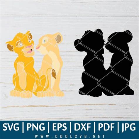 Lion King Svg Bundle Simba Lion King Svg Simba And Nala Svg Simba