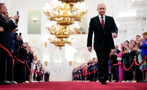 Putin Asume Como Presidente Para Su Quinto Mandato Con Rusia Bajo