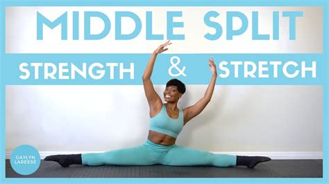 Middle Split Flexibility Strength And Stretch Improve Toe Touches And