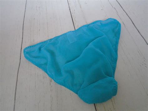 Semi Sheer Turquoise Blue Vintage S Women S String Bikini Panties Xl Ebay