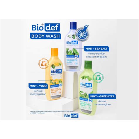 Jual Bio Def Body Wash Ml Shopee Indonesia