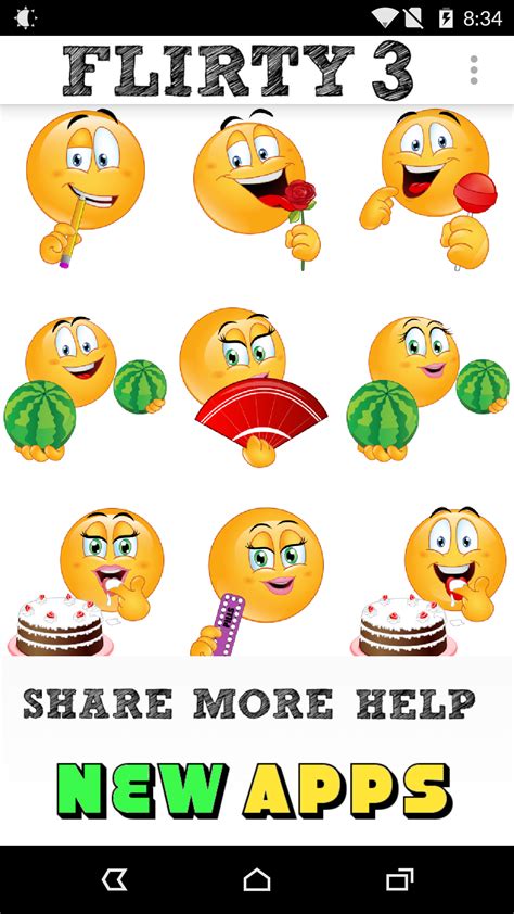 Flirty Emojis 3 By Emoji World App On Amazon Appstore