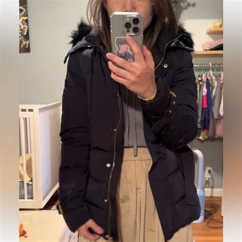 Zara Jackets And Coats Zara Down Puffer Jacket Dark Navy Poshmark