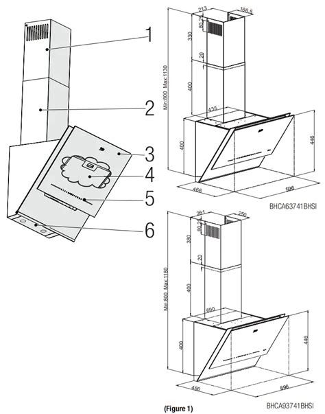 Beko Bhca Bhsi Cooker Hood User Manual