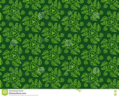 Leaf pattern from vector. stock vector. Illustration of ornament - 77581560