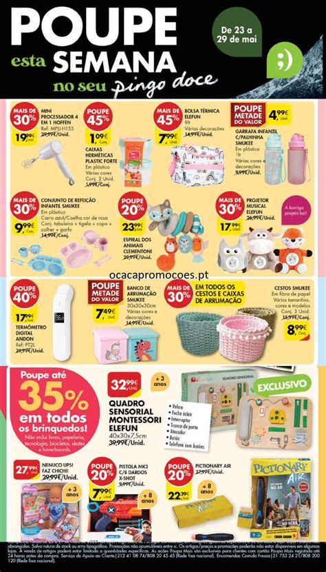 Antevis O Folheto Pingo Doce Bazar Puericultura E Divers O Promo Es