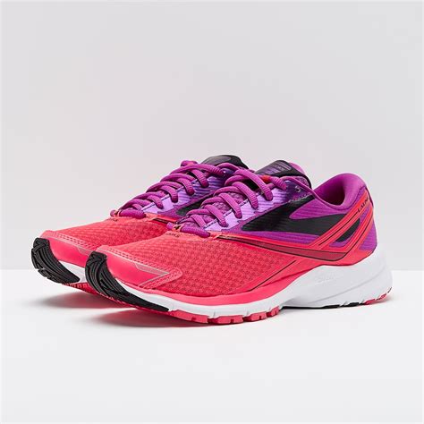 Brooks Womens Launch 4 Purple Cactus Flowerdiva Pinkblack Womens