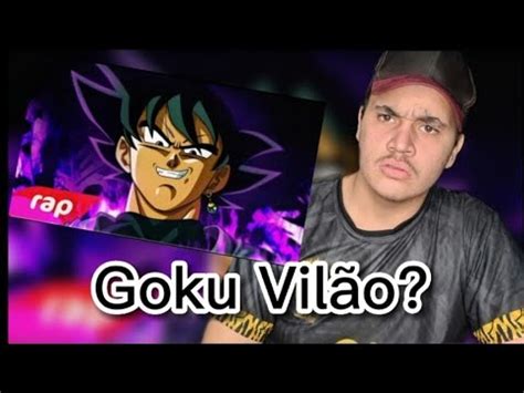 NÃO OTAKU Reagindo Rap do Goku Black Dragon Ball Super EU SOU A