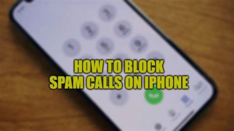 How To Block Spam Calls On IPhone TechStory