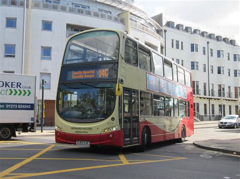 Brighton Hove 477 BJ63UJE Seen In Old Steine On Route 14 Flickr