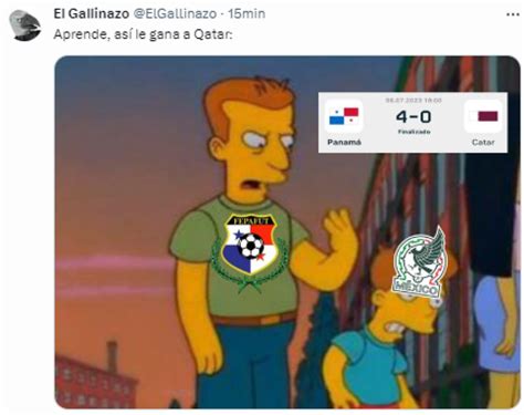 Los Jocosos Memes Que Dej La Goleada De Panam A Qatar En Copa Oro