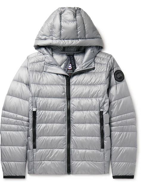 Canada Goose Crofton Slim Fit Logo Appliqu D Quilted Nylon Ripstop