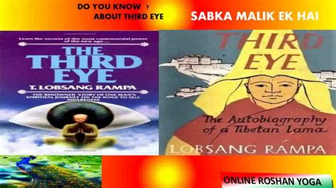 Third Eye Lobsang Rampa Youtube