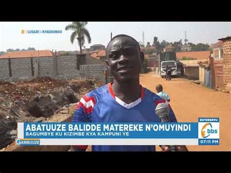 Abatuuze E Lusaze Balidde Matereke Nomuyindi Bamulanga Kuzimba