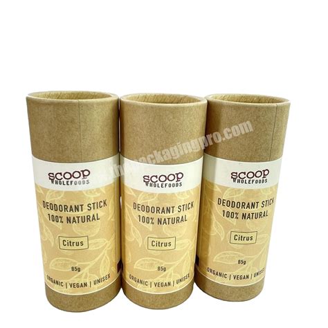 Custom Biodegradable Food Container Packaging With Gold Foil Paper Tube With Window