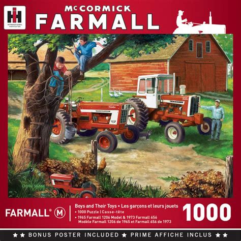 Masterpieces Farmall Boys And Their Toys Jigsaw Puzzle 1000 Piece Buy