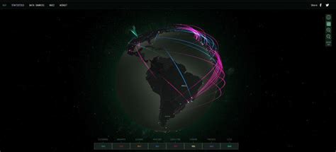 Mejores Mapas De Ciberamenazas Y Ataques Ddos Por Todo El Mundo