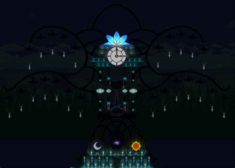 Wip Time Space Clock Tower Mega Build Terraria Community Forums