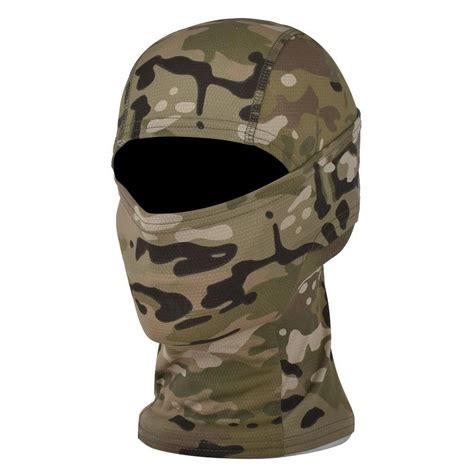 Breathable Camo Tactical Mask Hunting Caps Airsoft Full Face Mask