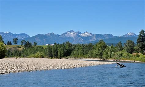 Bitterroot River Montana Fly Fishing Camping Boating Alltrips