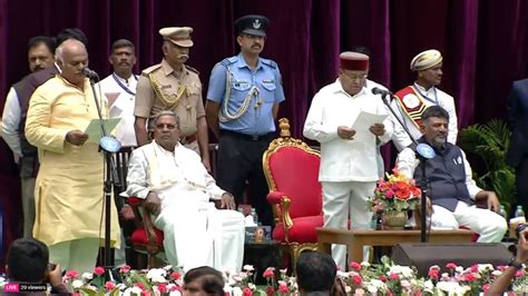 Karnataka Gets Full Cabinet As 24 New Ministers Take Oath In Bengaluru India News The