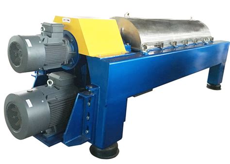 Continuous Decanter Centrifuges 2 Phase Horizontal Centrifuge Decanter