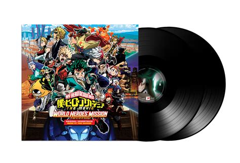 My Hero Academia World Heroes Mission Vinyl Soundtrack