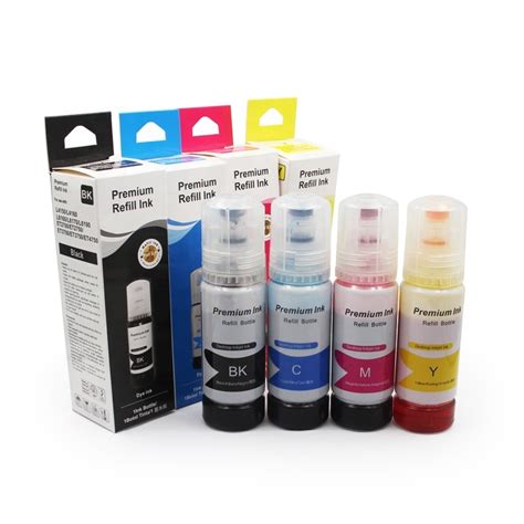 Ocbestjet 003 Refill Bottle Dye Ink For Epson L1110 L3100 L3101 L3110