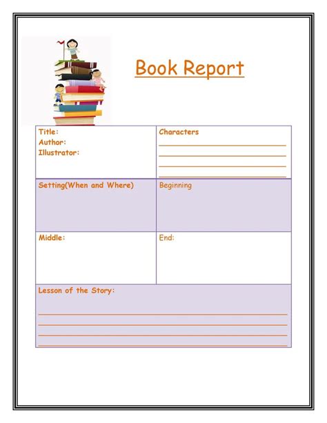 Book Report Template 9th Grade Pdf 1 TEMPLATES EXAMPLE TEMPLATES