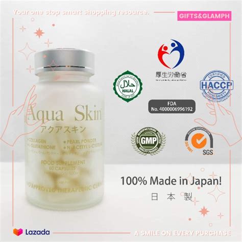 G G Legit Authentic Aqua Skin Glutathione With Collagen Aqua