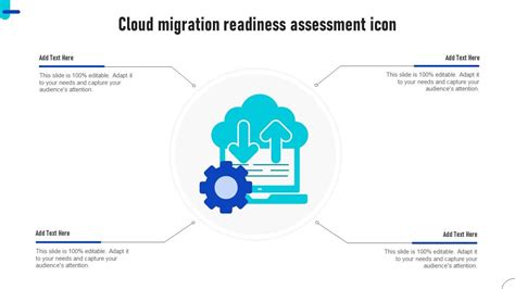 Cloud Migration Readiness Assessment Icon Ppt Layouts Pictures Pdf