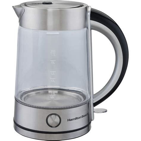 Best Buy Hamilton Beach L Electric Kettle Stainless Steel