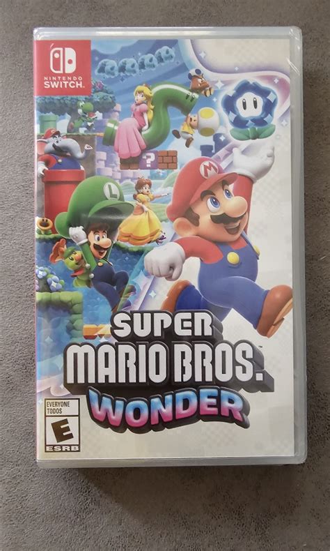 Nintendo Switch Game Super Mario Bros Wonder, Video Gaming, Video Games ...