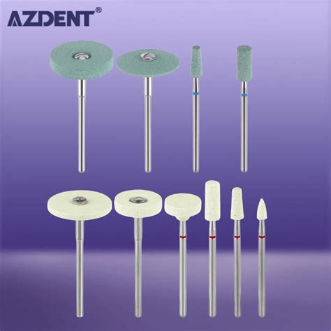 AZDENT Dental Lab Ceramic Diamond Grinder Polisher For Zirconia