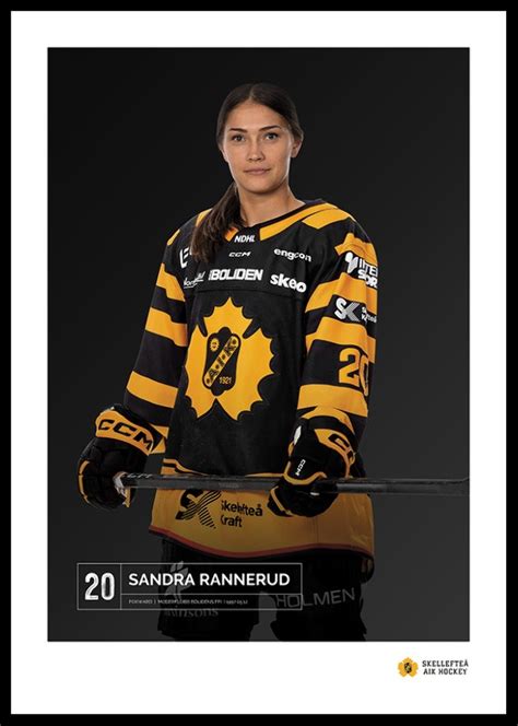 Sandra Rannerud 20 Skellefteå AIK 2023 2024 Poster Skellefteå AIK