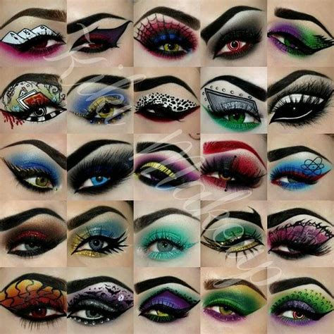 Cool eye shadow designs | Eyes | Pinterest