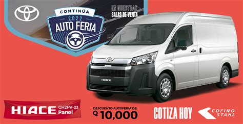 Toyota Hiace Panel Techo Alto Promociones La Hora