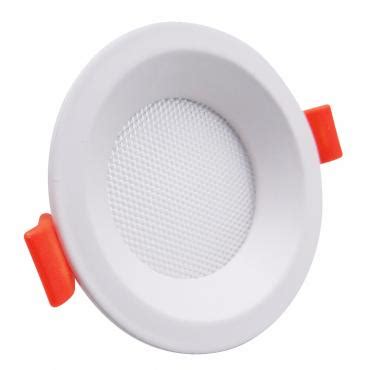 W Round Cct Microprismatic Led Downlight Lifud Mm Cut Out Ledkia