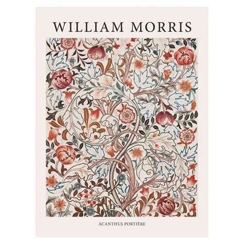 Plakat X William Morris Acanthus Portiere Cena Opinie