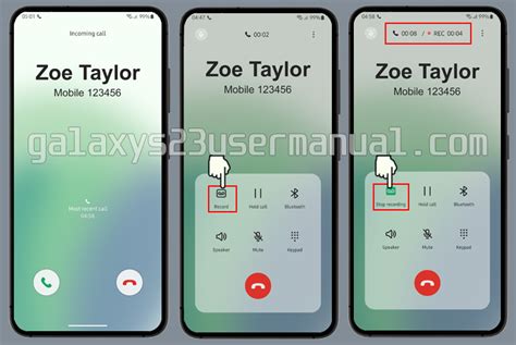 How To Use Call Recording On Samsung Galaxy S23