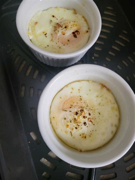 Air Fryer Fried Eggs The Perfect Egg Every Time Daily Yum