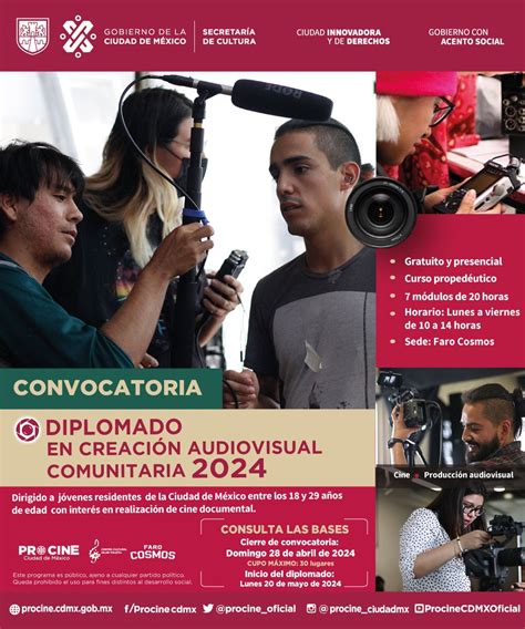 ¿quieres Hacer Cine Llega El Diplomado En Creación Audiovisual