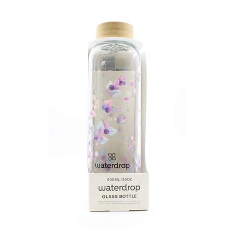 Waterdrop Bouteille Verre Boost Manchon En N Opr Ne Ml Univers