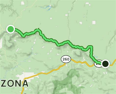 Mogollon Rim Road Scenic Drive Arizona 223 Reviews Map Alltrails