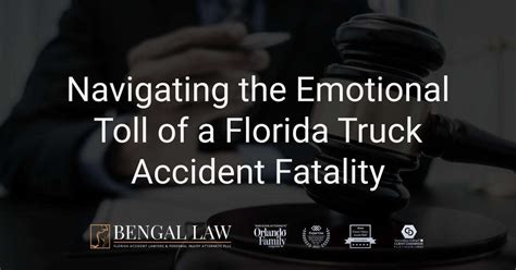 Navigating The Emotional Toll Of A Florida Truck Accident Fatality