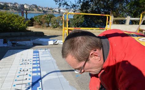 Voirie Un ralentisseur décoratif rue du Prieuré Le Télégramme